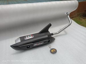 Knalpot TZM Project End muffler Tameng Suara Adem Bass Beat Scoopy Vario Mio dll