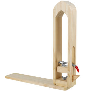 Leather Stitching Pony DIY Leather Stitching Clamp Sewing Horse Leather Craft Tools Wood Pony Horse Clamp Hand Stitching Tool