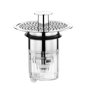 Multifunctional Stainless steel Sink Drain Filter Bathroom Kitchen Sink Anti-Clogging Slag Filter