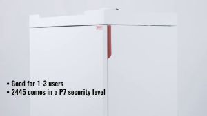 IDEAL 2445 MC 0.8 x 12mm Heavy Duty Paper Shredder Micro Cross Cut - 6 Sheets (50 Liters) (30 mins non stop Heavy Duty Shredder Mesin Penghancur Kertas Mesin Perincih)