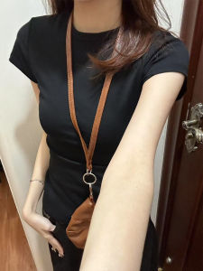 Grey Cotton Short Sleeve round Neck Womens T-shirt Slimming Solid Color Inner Wear Top Korean Style Spring Summer New Arrival