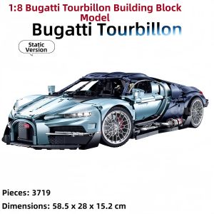 GULY | Electric Red Tourbillon Style Buildable Car Model Adult Toy