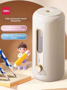deli | Automatic Electric Sharpeners Large Diameter Kids Sketching Use