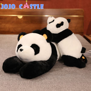 JOJO CASTLE New Giant Panda Plush Toys Soft Sleep Pillow Cartoon Animal 60/80/100/120cm Bear Stuffed Baby Doll Classic Kids Birthday Gifts