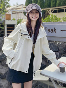 MANWUJINGLING | New 2026 Stylish Elegant White Short Parka