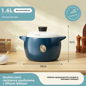 DEMING | Stovetop Ceramic Pot for Hot Pot and Rice Cooking