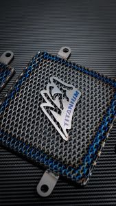 NSA TITANIUM PREMIUM SERIES COVER RADIATOR TITANIUM MESH ORIENTAL VARIO PCX ADV NMAX AEROX TUTUP RADIATOR TITANIUM GRADE 5