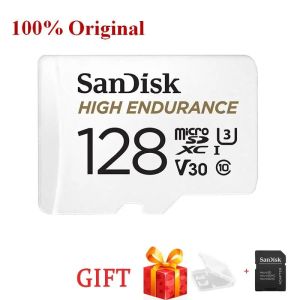 SanDisk High Endurance Video Monitoring Card 128GB 256GB 512GB 1TB 2TB Class10 100MB/s TF Card for Car Phone Camera