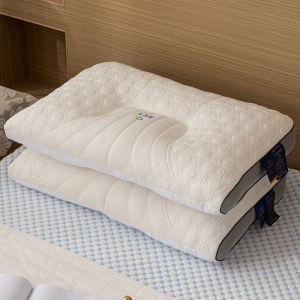Natural Latex Pillow Core Pair Home Use Neck Support Non-Sagging Whole Head Aid Sleep Single Male Specialized Pillow