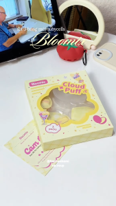 Bloomix Bông Mút Trang Điểm BMPF01 Chất Liệu Rubycells Mềm Mại Dễ Tán Kèm Hộp Đựng & 1 Miếng Mặt