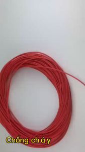 Dây Điện Silicon Chịu Nhiệt Chống Cháy Kích Thước Nhỏ