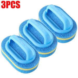 Cleaning Brush with Handle Kitchen Sponge Wipe Thickening Bathroom Tile Cleaning Sponge Household Stain Removal Clean Tools