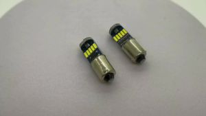 KEVANLY | 10/20x CANBUS BA9S LED T4W T2W T3W 4014 15SMD Car License Plate Lights Interior Dome Light Signal Light Bulb 12V White