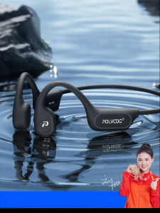 POLVCDG | Tai Nghe Thể Thao Không Dây Bluetooth Truyền Âm Qua Xương Chống Nước