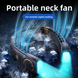 「China Plug」YUHANG | Portable Neck Fan with Cooling Function