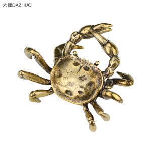 Món Ăn Trưa Thủ Công Bằng Đồng Nguyên Khối Hình Con Tôm Hùm Để Trang Trí Bàn Trà Cổ Điển Trà Thú Cưng Có Thể Nuôi Thay Đổi Màu Sắc Trang Trí Bàn Trà