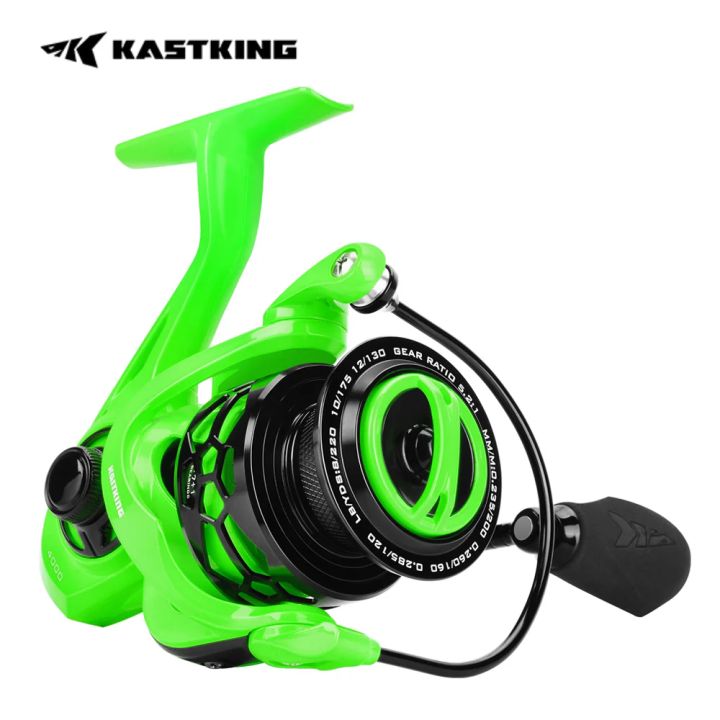 KastKing Zephyr 500ขนาด5.6ออนซ์สำหรับการตกปลาแบบเบา/น้ำแข็ง7 + 1/6 + 1BB เรียบพลังรอกตกปลาสดชื่นและน้ำเค็ม
