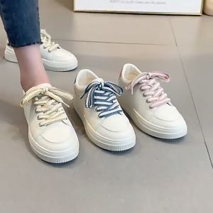 PERONA Sepatu Sneakers Wanita Casual & Olahraga Korean Style Bahan Kanvas Import Terbaru - Murah
