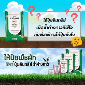 เล็ก ปูมาเม็ดถ้ำ 10 กก - ปุ๋ยอินทรีย์เม็ดถ้ำ (เล็ก)