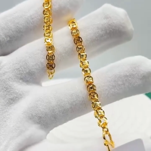 Gold Bracelet Copper Coin Jewelry for Women Gelang Tangan Perempuan
