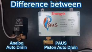 Shengyik PAUS worlds first Auto Drain System for Air Compressors