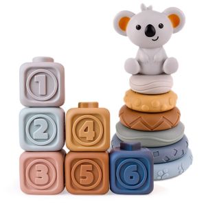 Đồ Chơi Giáo Dục Cho Trẻ Em Dụng Cụ Dán Răng Bằng Cao Su Mềm Cho Bé Từ 0-1 Tuổi Đồ Chơi Trí Tuệ Sớm Đồ Chơi Đồ Chơi Bằng Nhựa