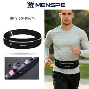 MENSPE Sports Waist Pack Bag Pouches Waist Belts Bag Cross Body Bag Chest Bag Adjustable Running Pouch Waterproof Crossbody Bag Money Phone Waist Fanny Pack Jogging Belt Fanny Pack With Reflective Strip for Workouts Sports Outdoor