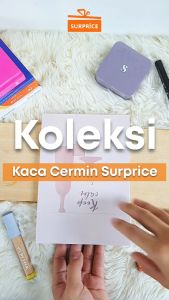 Surprice Cermin Meja Bulat / Standing Mirror / Cermin Bulat Karakter / Cermin Traveling