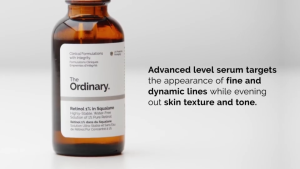 The Ordinary Retinol 1% in Squalane 30ml | High Strength Anti-Aging Serum for Deep Wrinkles | Advanced Collagen Boost & Skin Texture Refining