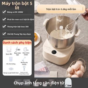 SUNATUR | Máy Nhào và Ủ Men Tự Động Dung Lượng Lớn cho Gia Đình