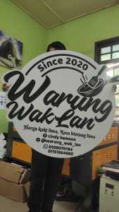 Mini Signboard Signage Custom Logo Signage Bisnes Signage