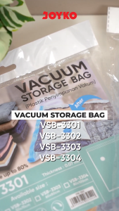JOYKO Plastik Penyimpanan Vakum Vacuum Storage Bag VSB-3301 VSB-3302 VSB-3303 VSB-3304 Hand Pump HNPM-1330