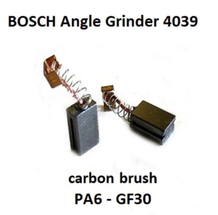 4pcs BOSCH Angle Grinder 4039 Carbon brush PA6 GF30 PA6 GF33 PA6