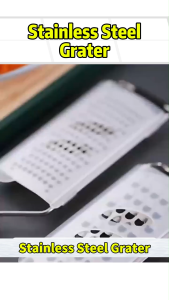 Life Cart Multi-Purpose Stainless Steel Cheese & Vegetable Grater with Ergonomic Handle