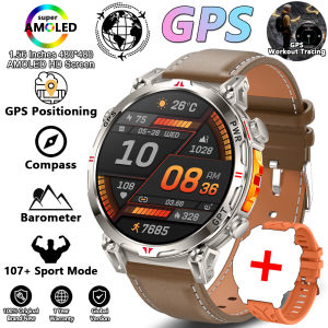 2026New Military T-Rex3 Ultra GPS SmartWatch Built in GPS Compass Altimeter Barometer 5ATM Waterproof 650mAh Sports Bracelet Men