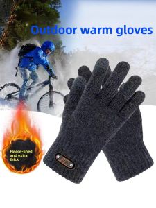 JIFANPAUL | Winter Thick Touchscreen Warm Mens Gloves