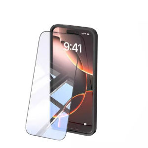 Bonaier | Full Coverage Scratch Resistant Fingerprint Protection 3D Curved Thin Screen Protector for iPhone