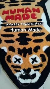 HUMAN MADE UK 100 X 60CM HANDTUFTED CUSTOM TEBAL/DORMAT