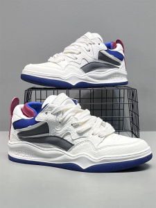 Mens Casual Sport Shoes Comfortable Versatile Stylish Fall 2025 New Trendy Brand Board Shoes Low Rubber Outsole Leather Upper