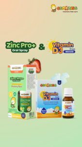 Gumazing 2 Pack Combo | Vitamin D3 drops + Zinc Pro+ Oral Spray