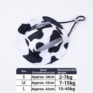 Petone dOrage | Sun Hat for Dogs Visor Fishing Style