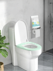 SHI YUE JIE JING | Disposable Waterproof Toilet Seat Cover for Maternity Travel 10 Pieces