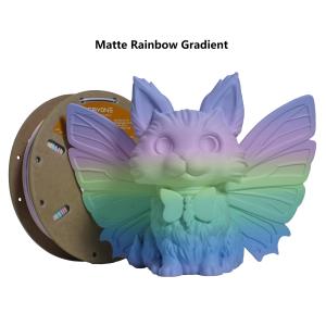 ERYONE 200G/250G PLA Matte Rainbow Premium Filament 3D Print200g/250g pla matte rainbow filament Macaron Watercolor