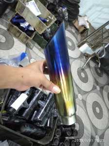 Knalpot mobil bambu runcing bluemoon Jazz Brio Avanza Xenia Civic Corolla Escudo Sidekick Vitara dll