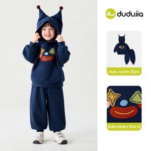 DUDUJIA | Bộ Quần Áo Mới Có Mũ Cho Bé mùa Thu