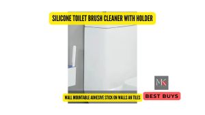 Wall Hanging Toilet Brush and Holder Toilet Bowl Brush with Holder Set Home Silicone Toilet Brush Creative Deep Cleaning Brush Flexible Bristles Wall Mounted Flexible Soft Bristles Brush Holder Toilet Brush Cleaning Efficient Toilet Bowl Cleaner Silicone