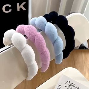 Bando Shell Tebal Jumbo & Bandana Cloud Style Korea: Aksesoris Rambut Wanita Modern