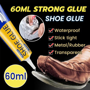 Vacaka 60ml Shoe Glue Shoe Repair Adhesive Waterproof and Colorless Adhesive 1Pc