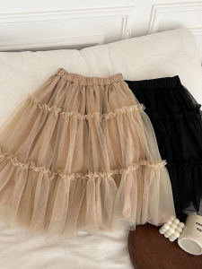 Discover the Perfect Spring New Arrival: Fluffy Big Swing Skirt & Princess Style Girls Skirt