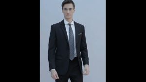 Spring and summer casual suit mens Korean version slim fit business casual thin style small suit mens plus size jacket top single